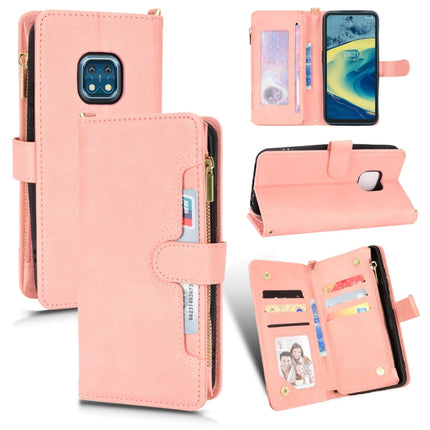 Litchi Texture Zipper Leather Phone Case, For Xiaomi Redmi Note 10 4G / Note 10S, For Nokia XR20, For Sony Xperia 5 III, For Sony Xperia 10 III