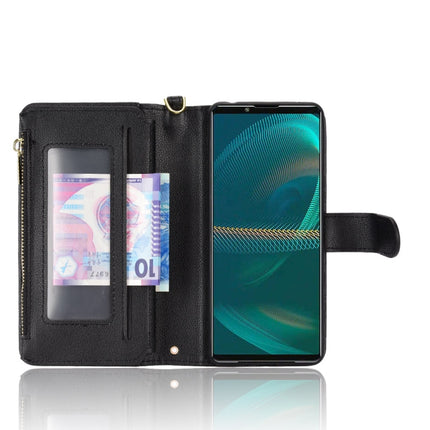 Litchi Texture Zipper Leather Phone Case, For Sony Xperia 5 III, For Sony Xperia 10 III, For OnePlus 10 Pro 5G, For OnePlus Nord 2 5G