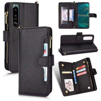 Litchi Texture Zipper Leather Phone Case, For Sony Xperia 5 III, For Sony Xperia 10 III, For OnePlus 10 Pro 5G, For OnePlus Nord 2 5G