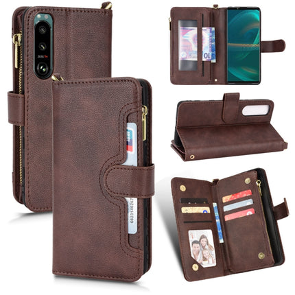 Litchi Texture Zipper Leather Phone Case, For Sony Xperia 5 III, For Sony Xperia 10 III, For OnePlus 10 Pro 5G, For OnePlus Nord 2 5G