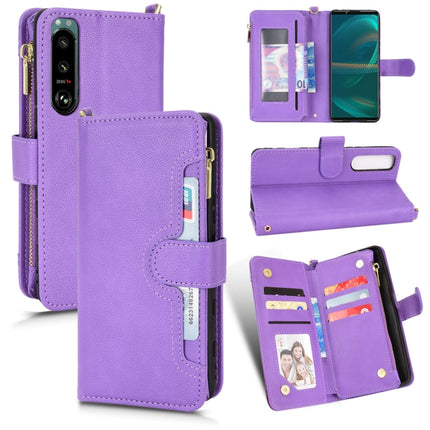 Litchi Texture Zipper Leather Phone Case, For Sony Xperia 5 III, For Sony Xperia 10 III, For OnePlus 10 Pro 5G, For OnePlus Nord 2 5G
