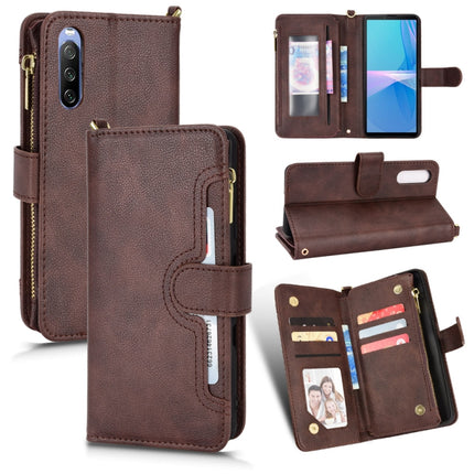 Litchi Texture Zipper Leather Phone Case, For Sony Xperia 5 III, For Sony Xperia 10 III, For OnePlus 10 Pro 5G, For OnePlus Nord 2 5G