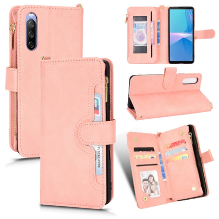 Litchi Texture Zipper Leather Phone Case, For Sony Xperia 5 III, For Sony Xperia 10 III, For OnePlus 10 Pro 5G, For OnePlus Nord 2 5G