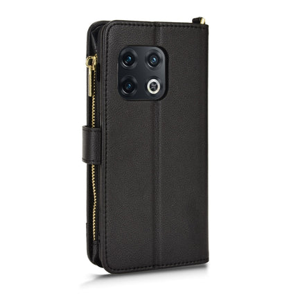 Litchi Texture Zipper Leather Phone Case, For OnePlus 10 Pro 5G, For OnePlus Nord 2 5G