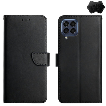 Genuine Leather Fingerprint-proof Horizontal Flip Phone Case, For Samsung Galaxy M53, For Sharp Aquos R7, For Xiaomi Poco F4 GT