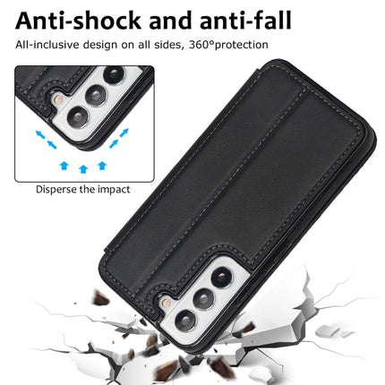 Knight Magnetic Suction Leather Phone Case, For Samsung Galaxy S22 5G, For Samsung Galaxy S22+ 5G, For Samsung Galaxy S22 Ultra 5G, For Samsung Galaxy S21 5G