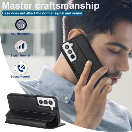 Knight Magnetic Suction Leather Phone Case, For Samsung Galaxy S22 5G, For Samsung Galaxy S22+ 5G, For Samsung Galaxy S22 Ultra 5G, For Samsung Galaxy S21 5G