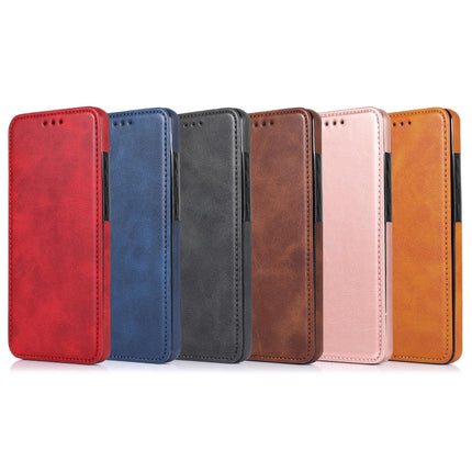 Knight Magnetic Suction Leather Phone Case, For Samsung Galaxy S22 5G, For Samsung Galaxy S22+ 5G, For Samsung Galaxy S22 Ultra 5G, For Samsung Galaxy S21 5G