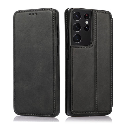 Knight Magnetic Suction Leather Phone Case, For Samsung Galaxy S21+ 5G, For Samsung Galaxy S21 Ultra 5G, For Samsung Galaxy S20, For Samsung Galaxy S20+
