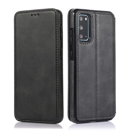 Knight Magnetic Suction Leather Phone Case, For Samsung Galaxy S21+ 5G, For Samsung Galaxy S21 Ultra 5G, For Samsung Galaxy S20, For Samsung Galaxy S20+