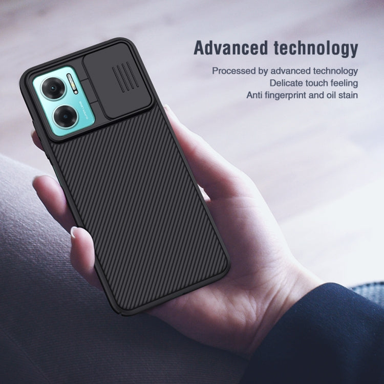 NILLKIN Black Mirror Series Camshield PC Phone Case, For Xiaomi Redmi Note 11E 5G / Redmi 10 5G