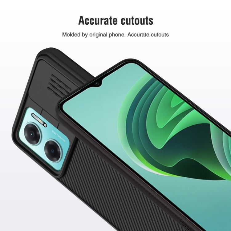 NILLKIN Black Mirror Series Camshield PC Phone Case, For Xiaomi Redmi Note 11E 5G / Redmi 10 5G
