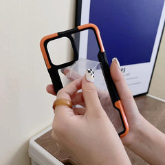 Armor Acrylic 3 in 1 Phone Case, For iPhone 13 Pro Max, For iPhone 13 Pro, For iPhone 13, For iPhone 12 Pro Max