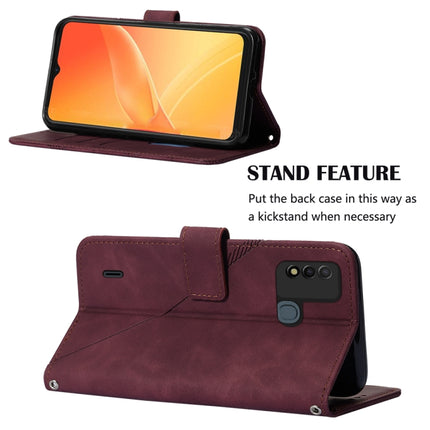 Crossbody 3D Embossed Flip Leather Phone Case, For Itel P37/Vision 2S/P651L, For Nokia G21/G11, For Motorola Moto G 5G 2022, For OnePlus Nord CE 2 5G
