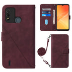 For Itel P37/Vision 2S/P651L / Wine Red