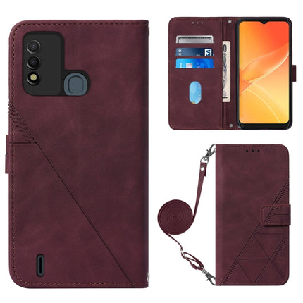 Crossbody 3D Embossed Flip Leather Phone Case, For Itel P37/Vision 2S/P651L, For Nokia G21/G11, For Motorola Moto G 5G 2022, For OnePlus Nord CE 2 5G