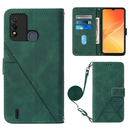 Crossbody 3D Embossed Flip Leather Phone Case, For Itel P37/Vision 2S/P651L, For Nokia G21/G11, For Motorola Moto G 5G 2022, For OnePlus Nord CE 2 5G
