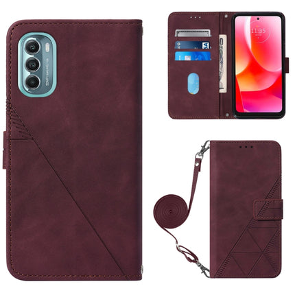 Crossbody 3D Embossed Flip Leather Phone Case, For Itel P37/Vision 2S/P651L, For Nokia G21/G11, For Motorola Moto G 5G 2022, For OnePlus Nord CE 2 5G
