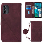 For Motorola Moto G52 / Wine Red