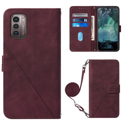 Crossbody 3D Embossed Flip Leather Phone Case, For Itel P37/Vision 2S/P651L, For Nokia G21/G11, For Motorola Moto G 5G 2022, For OnePlus Nord CE 2 5G