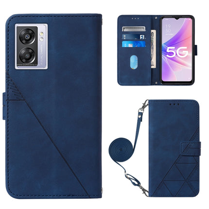 Crossbody 3D Embossed Flip Leather Phone Case, For Motorola Moto G Stylus 4G 2022, For OPPO A57 5G 2022, For Motorola Moto G52, For OPPO Realme C31 4G