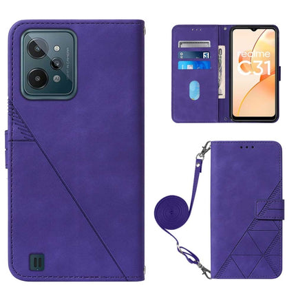 Crossbody 3D Embossed Flip Leather Phone Case, For OnePlus Nord CE 2 5G, For OPPO A57 5G 2022, For OPPO Realme C31 4G, For Motorola Moto G52