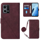 For OPPO Reno7 4G/F21 Pro / Wine Red