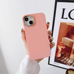 Liquid Silicone Electroplating + Flannel Phone Case, For iPhone 11