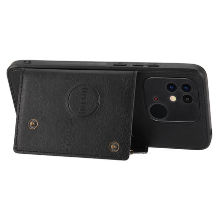 Double Buckle PU + TPU Shockproof Magnetic Phone Case, For Xiaomi Redmi 10C, For Xiaomi Redmi Note 11 5G Chinese, For Xiaomi Redmi Note 11E, For Xiaomi Redmi 10