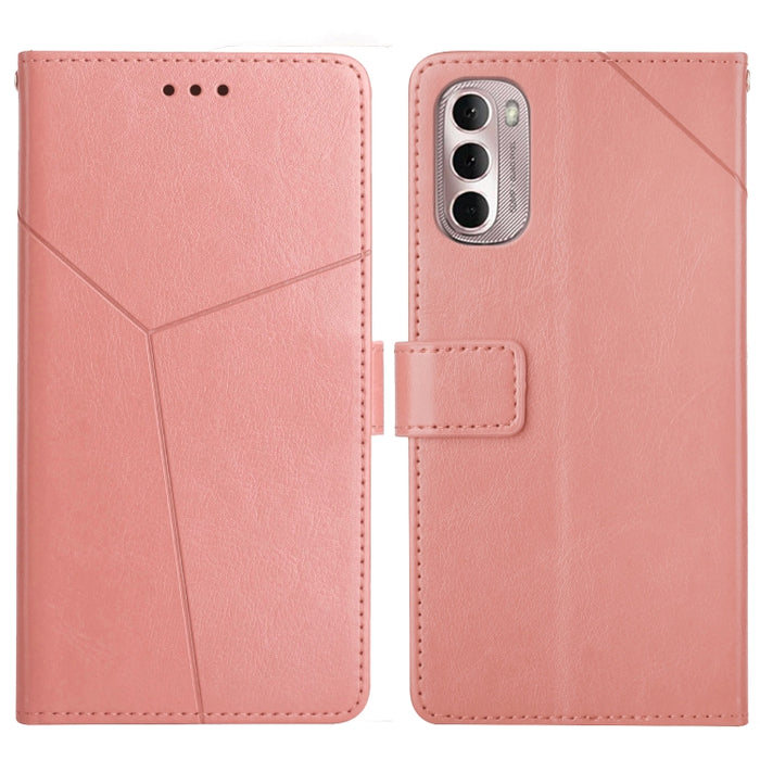Y Stitching Horizontal Flip Leather Phone Case, For Motorola Moto G Stylus 4G 2022, For Motorola Moto G Stylus 5G 2022, For Motorola Moto G52, For Nokia X100