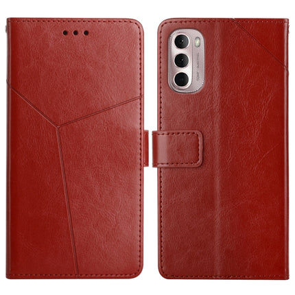 Y Stitching Horizontal Flip Leather Phone Case, For Motorola Moto G Stylus 4G 2022, For Motorola Moto G Stylus 5G 2022, For Motorola Moto G52, For Nokia X100