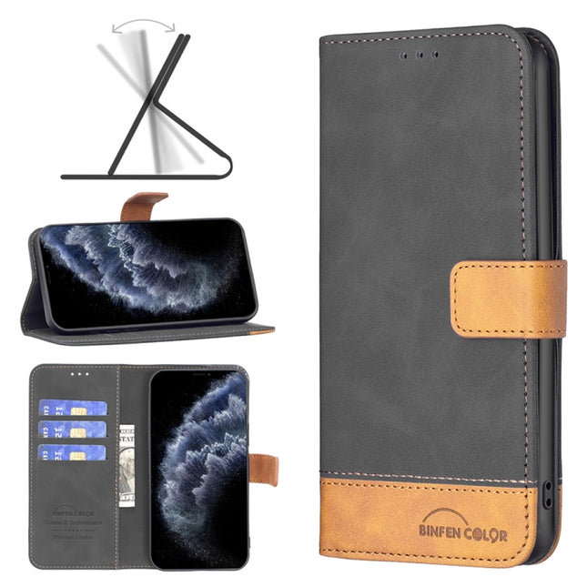 BF11 Color Matching Skin Feel Leather Phone Case, For iPhone SE 2022 / SE 2020 / 8 / 7, For iPhone 11 Pro, For iPhone 12 mini, For iPhone 12 Pro Max, For iPhone 12 / 12 Pro, For iPhone 13