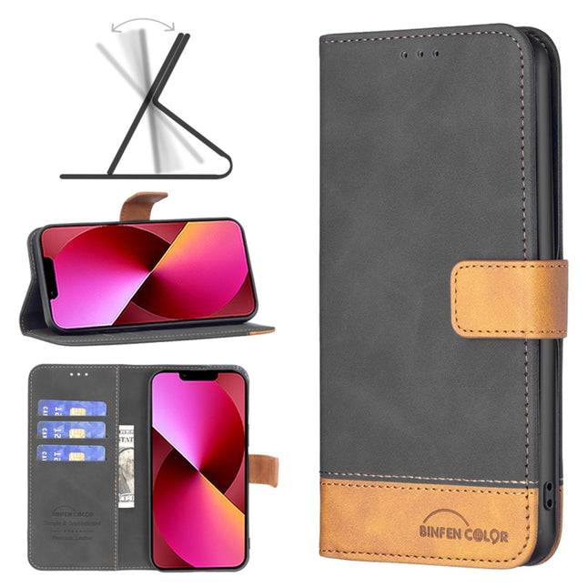 BF11 Color Matching Skin Feel Leather Phone Case, For iPhone SE 2022 / SE 2020 / 8 / 7, For iPhone 11 Pro, For iPhone 12 mini, For iPhone 12 Pro Max, For iPhone 12 / 12 Pro, For iPhone 13