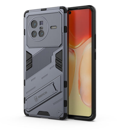 Punk Armor PC + TPU Phone Case with Holder, For vivo X80, For vivo X80 Pro, For Honor Play6T