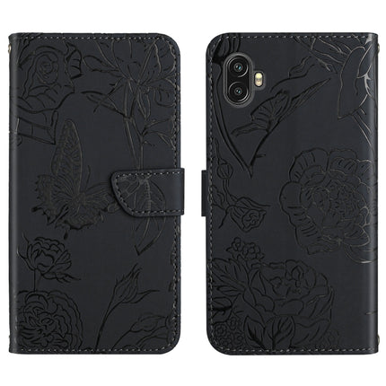 Skin Feel Butterfly Peony Embossed Leather Phone Case, For OPPO Find X5 Lite, For OPPO Realme 9 Pro+/Realme 9 4G, For Samsung Galaxy Xcover6 Pro, For Samsung Galaxy M33
