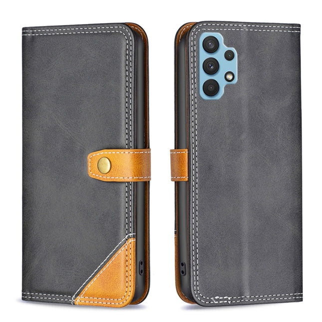 Color Matching Double Sewing Thread Leather Phone Case, For Samsung Galaxy A22 4G, For Samsung Galaxy A23 5G, For Samsung Galaxy A31, For Samsung Galaxy A32 4G