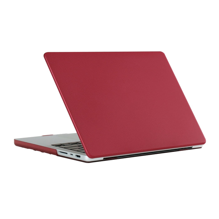 Funda para portátil con textura de puntos de doble cara curtida, para MacBook Air de 13,3 pulgadas A1932/A2179/A2337, para MacBook Pro de 13,3 pulgadas A1706/A1708, para MacBook Pro de 14,2 pulgadas A2442 2021, para MacBook Pro de 16,2 pulgadas A2485 2021