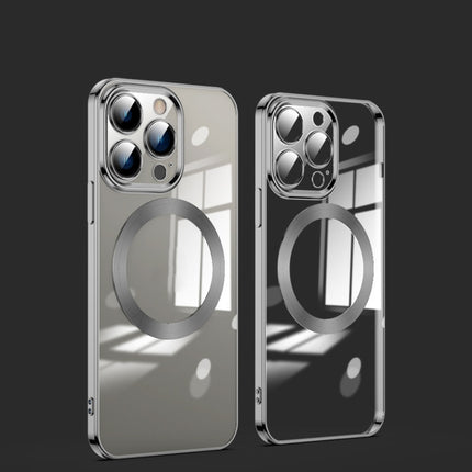 Funda magnética galvanizada MagSafe para iPhone 12 mini, iPhone 12, iPhone 12 Pro, iPhone 12 Pro Max, iPhone 13 mini