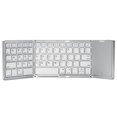 B089T Foldable Bluetooth Keyboard Rechargeable with Touchpad, B089T(Grey), B089T  (Silver), B089T (Black)