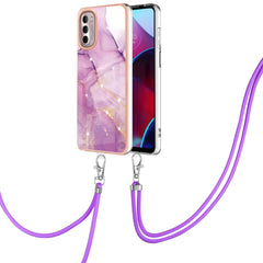 Funda de TPU con diseño de mármol galvanizado y cordón para iPhone SE 2022/SE 2020/8/7, para Motorola Moto G Stylus 2022, para Nokia G20/G10, para Nokia G21/G11, para Samsung Galaxy A23 5G/4G