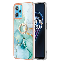 Electroplating Marble Pattern TPU Phone Case with Ring, For Xiaomi Redmi 10, For Samsung Galaxy A23 5G / 4G, For Samsung Galaxy A13 4G, For OPPO Realme 9 Pro+ 5G, For OPPO Realme 9 Pro 5G