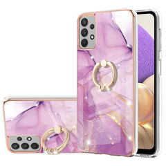 Electroplating Marble Pattern TPU Phone Case with Ring, For Xiaomi Redmi 10, For Samsung Galaxy A23 5G / 4G, For Samsung Galaxy A13 4G, For OPPO Realme 9 Pro+ 5G, For OPPO Realme 9 Pro 5G