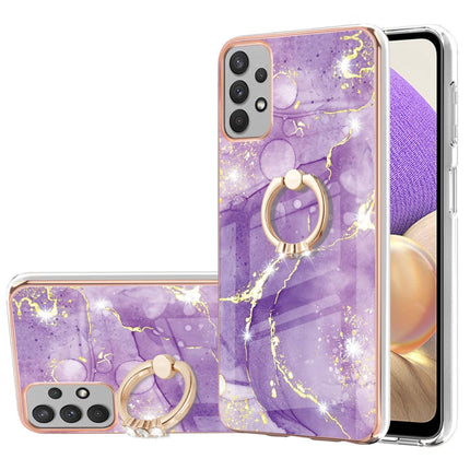 Funda de teléfono de TPU con patrón de mármol galvanizado con anillo, para Xiaomi Redmi 10, para Samsung Galaxy A23 5G / 4G, para Samsung Galaxy A13 4G, para OPPO Realme 9 Pro+ 5G, para OPPO Realme 9 Pro 5G