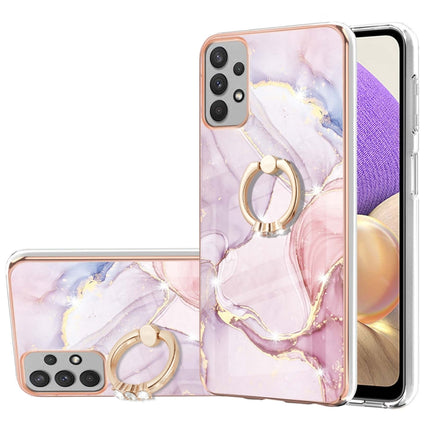 Funda de teléfono de TPU con patrón de mármol galvanizado con anillo, para Xiaomi Redmi 10, para Samsung Galaxy A23 5G / 4G, para Samsung Galaxy A13 4G, para OPPO Realme 9 Pro+ 5G, para OPPO Realme 9 Pro 5G