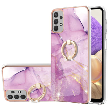 Funda de teléfono de TPU con patrón de mármol galvanizado con anillo, para Xiaomi Redmi 10, para Samsung Galaxy A23 5G / 4G, para Samsung Galaxy A13 4G, para OPPO Realme 9 Pro+ 5G, para OPPO Realme 9 Pro 5G
