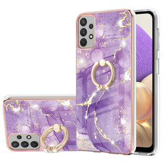 Electroplating Marble Pattern TPU Phone Case with Ring, For Xiaomi Redmi 10, For Samsung Galaxy A23 5G / 4G, For Samsung Galaxy A13 4G, For OPPO Realme 9 Pro+ 5G, For OPPO Realme 9 Pro 5G