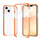 Für iPhone 14 / Transparent Orange