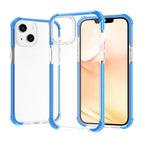 Für iPhone 14 / Transparentes Blau