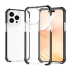 Für iPhone 14 Pro / Transparentes Schwarz