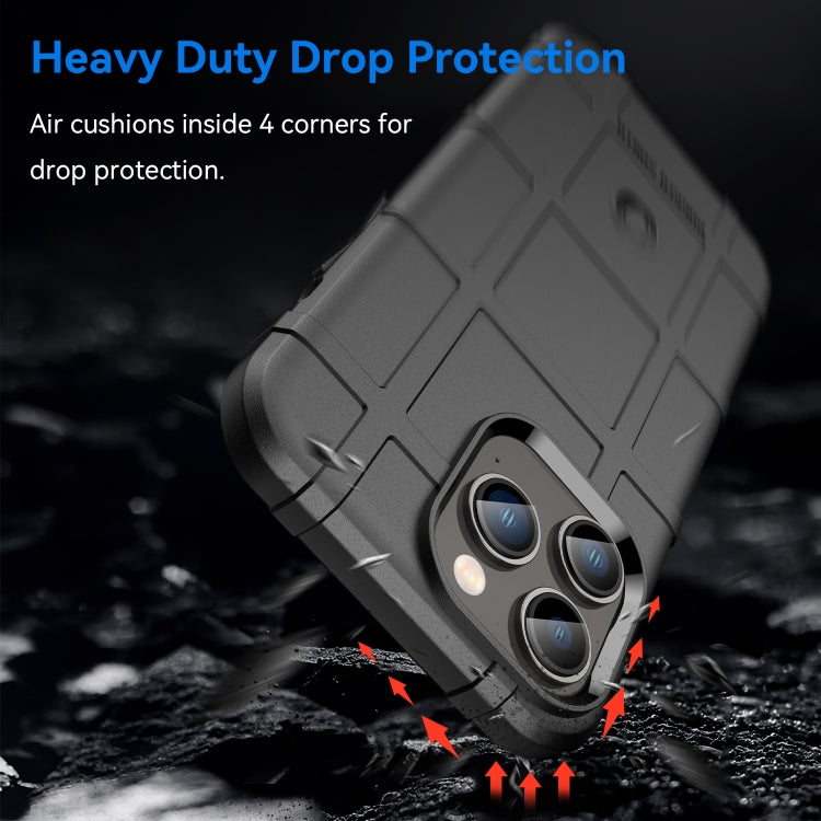 Funda de TPU resistente a los golpes con cobertura total Rugged Shield para iPhone 14, iPhone 14 Pro, iPhone 14 Plus, iPhone 14 Pro Max